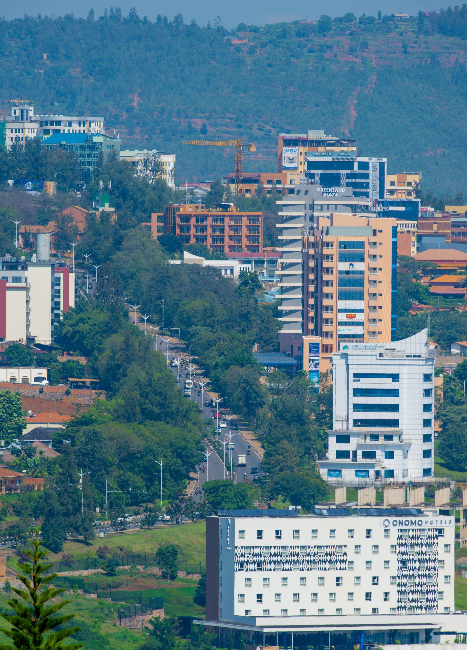 View of Kigali, Rwanda